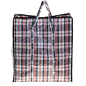  Сумка хозяйственная на молнии, 45 л, цвет чёрный 