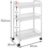  Этажерка Ладья 2К, графит 