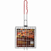 Решетка-гриль Diolex мелкая 23х22 см с силиконовой ручкой DX-G0004 Решетка-гриль Diolex мелкая 23х22 см с силиконовой ручкой DX-G0004