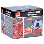  Плита газовая туристическая 12х12х10см без отражателей арт.CHSP6144 Код251725 