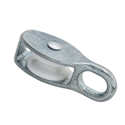  Блок для троса одинарный 15мм ( 1 шт) 