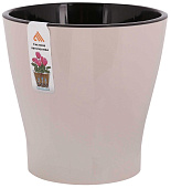 Горшок д/цветов "Лея" 2,2л бежевый (20) М7937 Горшок д/цветов "Лея" 2,2л бежевый (20) М7937