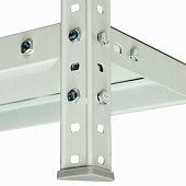  Стеллаж MS 200KD/100x50/4 черный 