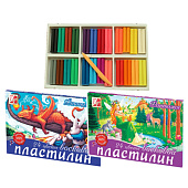  Пластилин мягкий восковой 24цв. Фантазия со стеком КК (9) /25с1525-08/ 