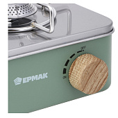  Плитка газовая ЕРМАК  походная, 2,8 кВт, 21,5х13,3х22,8 см 116-009 