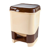  Контейнер для мусора 8л с педалью, С427 