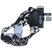  Фонарь LED налобный  3Вт ХРЕ литий 1200mAh КОСМОС KocH3WZoo 