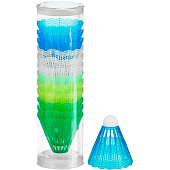  Волан для бадминтона, 12 шт., пластик, цвет МИКС 