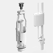  Арматура для бачка ECO 11 нижн вход 1/2 пластик 030311 Berges 