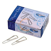  Скрепки Centrum, 31 мм, 100 шт, никель, треугольные, 80766 