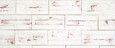 Камень искусственный 200х95 БОРО арт.02 белый (уп. 0.5м2/26шт) Камень искусственный 200х95 БОРО арт.02 белый (уп. 0.5м2/26шт)