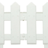  Ограждение Палисадник белый 1,9м 