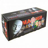  Игра "Мафия. Набор подарочный в коробке" (20 карт, 10 пластиковых масок) 