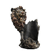  Подставка под бутылку Лев бронза, 14х19х24см 4941672 