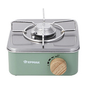  Плитка газовая ЕРМАК  походная, 2,8 кВт, 21,5х13,3х22,8 см 116-009 