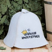  Шапка "Шальная императрица", полушерсть 