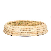  Лежак для животных экологичный (хлопок+рогоз), 40 см, 9545823 