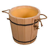  Ведро 13 л с пластиковой вставкой TM Бацькина баня 