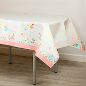  Скатерть одноразовая бумажная на стол «Фея», 120х180 см 