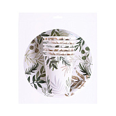 Набор бумажной посуды "Природа", 6 стаканов, 6 тарелок 6923714 Набор бумажной посуды "Природа", 6 стаканов, 6 тарелок 6923714