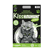 Наполнитель Кисс Клининг 10 л хвойный КОМФОРТ Наполнитель Кисс Клининг 10 л хвойный КОМФОРТ