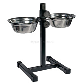  Миска с регулируемой подставкой Дарэлл 2х2л 1085 