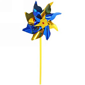  Игрушка Ветрячок Звезда яркая d150мм 290мм цвет: микс 