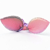 Резинки для волос ушки 2шт d 4см, цвет: розовый Резинки для волос ушки 2шт d 4см, цвет: розовый