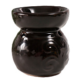  Аромалампа для эфирных масел «Геометрия и растительность», керамика, 7.5?8.5?9 см, МИКС 10693197 