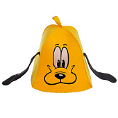  Шапка "Плутишка", экофетр (желтый) 