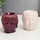  Аромалампа для эфирных масел «Будда», керамика, 8?7.2?7.2 см, МИКС 