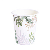 Набор бумажной посуды "Природа", 6 стаканов, 6 тарелок 6923714 Набор бумажной посуды "Природа", 6 стаканов, 6 тарелок 6923714