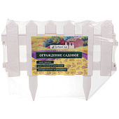  Садовое ограждение "Классика" 4шт, Белый 733-258 