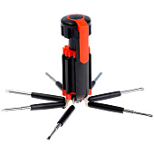  Фонарь  12 х 4 см "Мастер К", 8 в 1, 6 LED, 3 Вт 