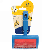 Расческа-пуходерка для кошек и собак Пушок, 16 см, синий ultramarine, 351-440, 351-441 Расческа-пуходерка для кошек и собак Пушок, 16 см, синий ultramarine, 351-440, 351-441