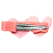 Набор зажимов для волос Сердца и сердце, 2 шт. Набор зажимов для волос Сердца и сердце, 2 шт.