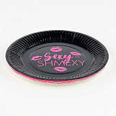 Набор бумажной посуды "Девчонка", на 6 персон, 6 стаканов, 6 тарелок, трубочки 10797811 Набор бумажной посуды "Девчонка", на 6 персон, 6 стаканов, 6 тарелок, трубочки 10797811