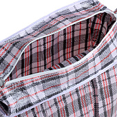  Сумка хозяйственная на молнии, 45 л, цвет чёрный 