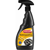  Средство для чистки плит UNICUM  Жироудалитель Gold 500мл 