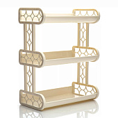  Полка для ванной пластиковая 3-ярусная (14) С167 