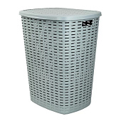  Корзина для белья 50,0л "Verde Roso" Серый/графит 36920 