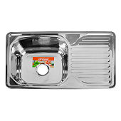  Мойка врезная 76х42х16,5мм 0,6мм с сифоном 4276 АВ Accoona 