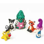  Пластилин 16 цв. классический Brauberg Kids, 320 г, со стеком, 106508 