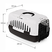  Переноска Альта (ALTA) для животных черная авиа М8690 