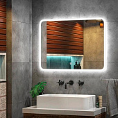  Зеркало с LED подсветкой Bruno Led 800х600 с сенсором Континент 