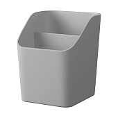  Подставка настольная ErichKrause Submarine Mini Classic серая, пластиковая, 61616 