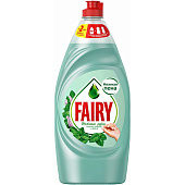  Средство для мытья посуды Фейри Нежные руки Чайное дерево и мята 900мл 