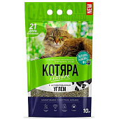 Наполнитель Котяра 10л (Всемогущие гранулы) комк.с углем Наполнитель Котяра 10л (Всемогущие гранулы) комк.с углем