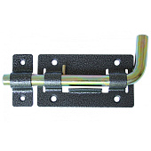 Задвижка дверная ЗД-03 серебро/черная Задвижка дверная ЗД-03 серебро/черная