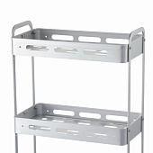  Полка настенная 3-ярусная TA-3540A3 серебро /101206 Zenfort 